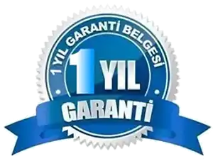 1 yıl garanti