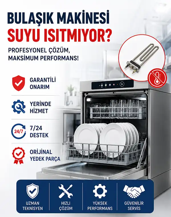 Bulaşık Makinesi Suyu Isıtmıyor